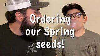 Hoss Tools - Ordering 2020 Spring Seeds