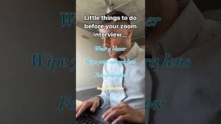 Quick things to do before your interview! #interviewtips #jobsearch