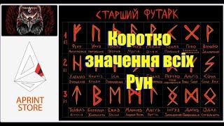 Футарк. Значення всіх Рун коротко. Загальне значення рун для розуміння енергій які руни направляють