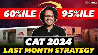 CAT 2024 Last Month Strategy to boost your Scores from 60%ile to 95%ile