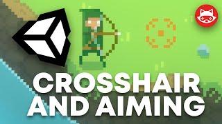 Unity Crosshair and Aiming in a Top Down Game - Tutorial