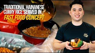 Hong Seng Curry Rice: Traditional Hainanese Curry Rice Served in Fast Food Concept