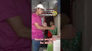 Upgrading my martial arts skills for 2025! #comedy #funny #skit