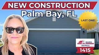 Adams Homes 1415 Floor Plan Tour | Gardens at Waterstone | Palm Bay FL