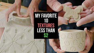 My Favorite 10 Textures Under $2.00 - GREAT DESIGNS FOR CHEAP!