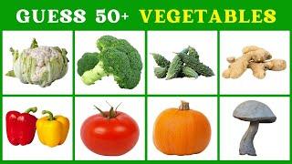 Picture Quiz - Can You Guess the Vegetables? | Vegetable Quiz | Learn Entry