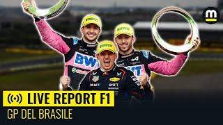 LIVE REPORT F1: Brasile... zione di MAX! FERRARI in difesa, MCLAREN indifesa