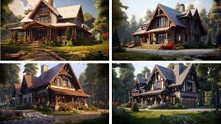 Rustic Architectural Style house