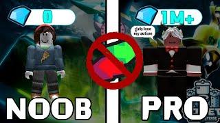 NOOB TO PRO WITHOUT TRADING #1 | Toilet Tower Defense