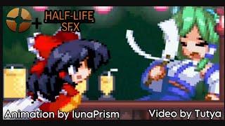 Touhou Animation (by lunaPrism) with TF2+Half-Life SFX #touhou #touhouproject #halflife #tf2