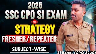 SSC CPO 2025 Strategy | SSC CPO 2025 ki tayari kaise karey | #ssc #ssccpo  #army #cpo