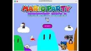 Mario party minigame world 4 on scratch (codes and credits)