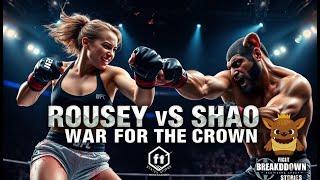 Rousey vs Shao: A Bloody War at Madison Square Garden | UFC Women's Bantamweight Title Fight!