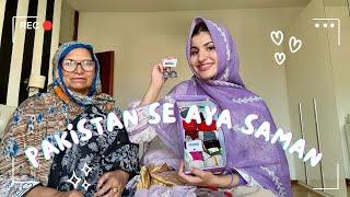 Pakistan se aya saman🫶||unboxing|| Life in Italy ️