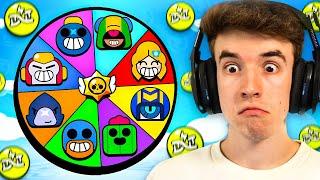 LA RULETA DECIDE QUE BRAWLER con MUTACION USO en BRAWL STARS