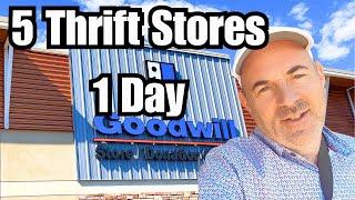 I Find Valuables At EVERY Thrift Store | Thrifting For Resale Haul