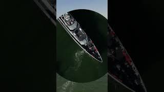 drone following HM Coastguard BOAT. Dji mini 3 Latest firmware.