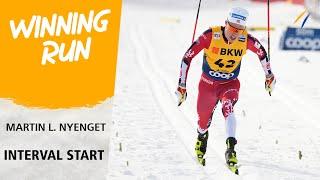 Nyenget bests field in Davos interval | FIS Cross Country World Cup 24-25