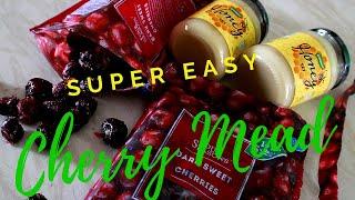 Easy sweet cherry mead recipe.