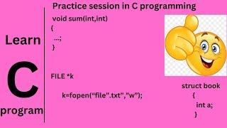 C Programming practice on Functions, Pointers, Structures, and File Handling (ep-11)