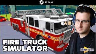 Fire Truck Simulator - PC Gameplay