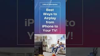 Airplay from iPhone to any TV! 