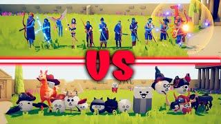 CATS TEAM vs ARROW TEAM | TABS - Totally Accurate Battle Simulator