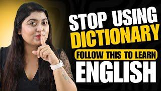 Don't use DICTIONARY to Learn New English Words