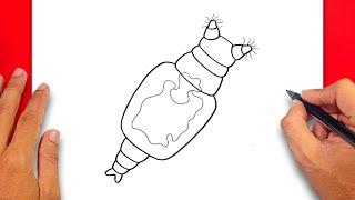 How to draw Plankton - Easy Drawing Plankton