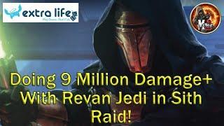 Jedi Revan Destroys the Sith Raid - 9 Million+ Damage!