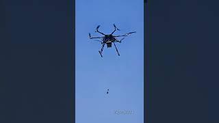 Drone Airdrop System: Military-Grade PrecisionCustomizable for Mass Production #drone #dropping #fpv