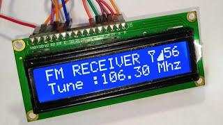 RDA5807 FM RECEIVER 50-115Mhz