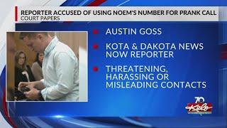 Former Dakota News Now reporter accused of using Gov. Kristi Noem’s personal number for prank call