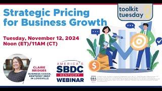 Strategic Pricing for Business Growth