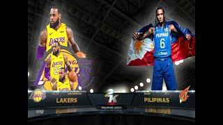 Gilas Pilipinas VS LA Lakers | NBA2k23