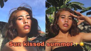 Tanning Make up for Summer featuring my home | Angelica Delar | Philippines