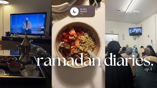 RAMADAN DIARIES | balancing uni and worship, am I doing enough  | Week 1