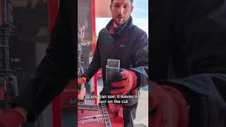 Milwaukee Strut Shear Demo at Tool Force Milwaukee Trade Day