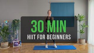 30 Min HIIT Workout - Full Body Workout - Beginners - No Jumping - No Equipment