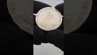 Царский серебряный рубль Елизаветы монета рубль 1755 года СПБ в антикварном магазине Киева! #серебро