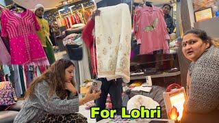 Lohri Hi-Tea Invitation Outfit Designing |