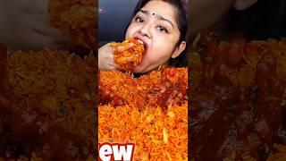 SCHEZWAN FRIED RICEwith GRAVY| *INDIAN FOOD MUKBANG* | Rice Eating Show| CHICKEN FRIED RICE#asmr