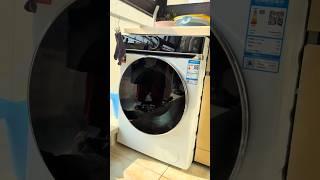 Washing machine dancing while drying