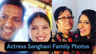 Actress Sanghavi Family Photos | Trendy Talky Talks #sanghavi