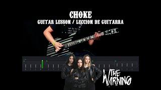 The Warning - CHOKE - GUITAR LESSON / LECCIÓN DE GUITARRA