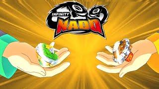 Infinity Nado. Сезон 2. Серия 23. Первая битва в Башне Фантома | мультик про игрушки Infinity Nado