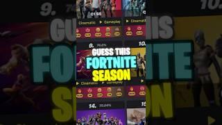 Guess The Fortnite Season For 13,500 VBUCKS 
