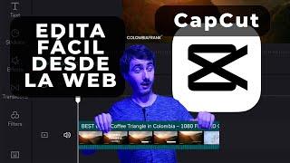 ​ Tutorial CAPCUT para COMPUTADORA (edita desde cualquier NAVEGADOR) PC