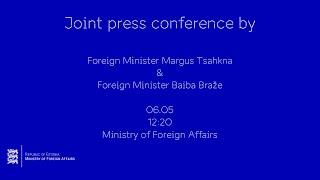 Press Conference of the Foreign Ministers, 06.05.2024