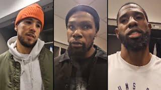 Kevin Durant, Devin Booker and Royce O'neal Speak After The Phoenix Suns Win over the Mavericks!!